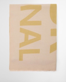Milla Logo Wrap Scarf 