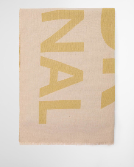 Milla Logo Wrap Scarf