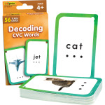 Teacher Created Resources&reg; Decoding CVC Words Flash Cards TCR62057