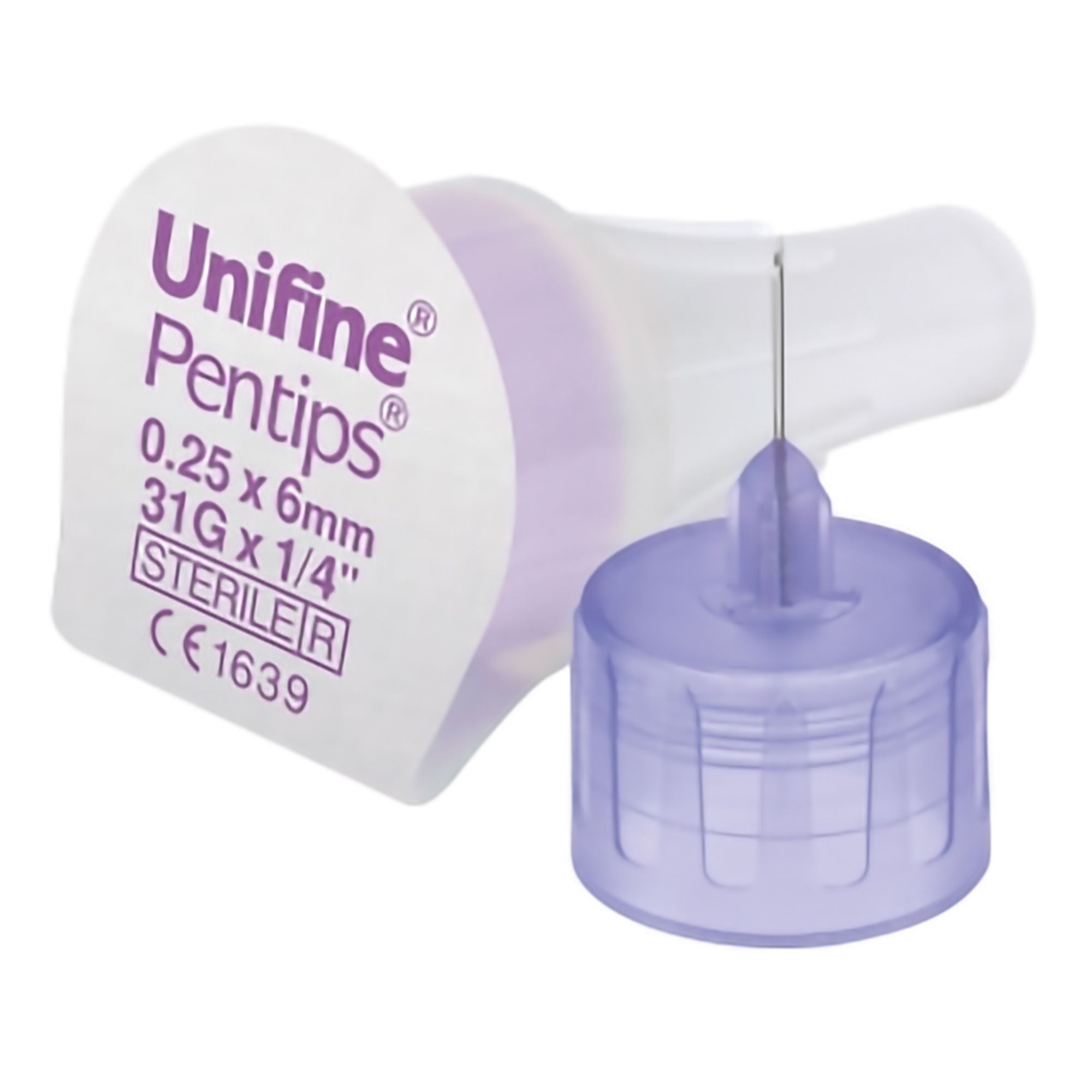 Unifine® Pentips® Standard Insulin Pen Needle, 31 Gauge, 6-millimeter