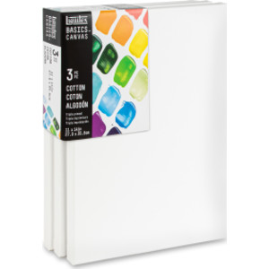 BASICS Cotton Canvas, 11x14 in, Set of 3