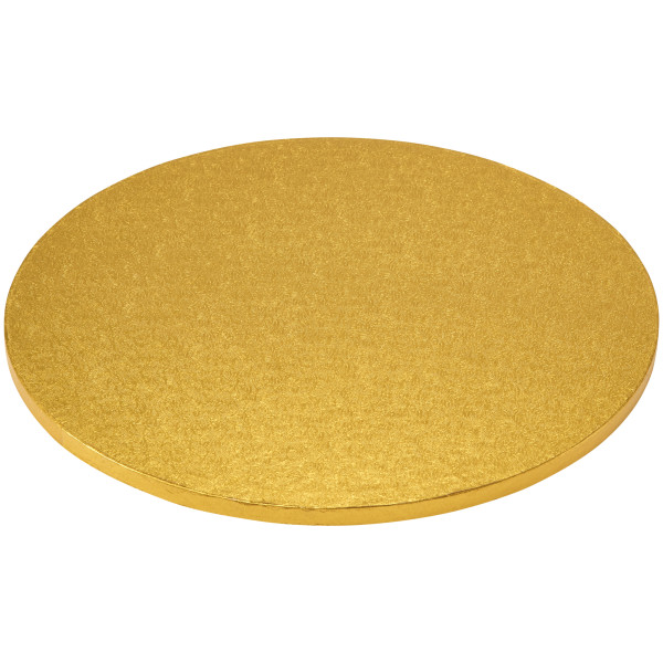 14" Round Gold Foil Cake Board