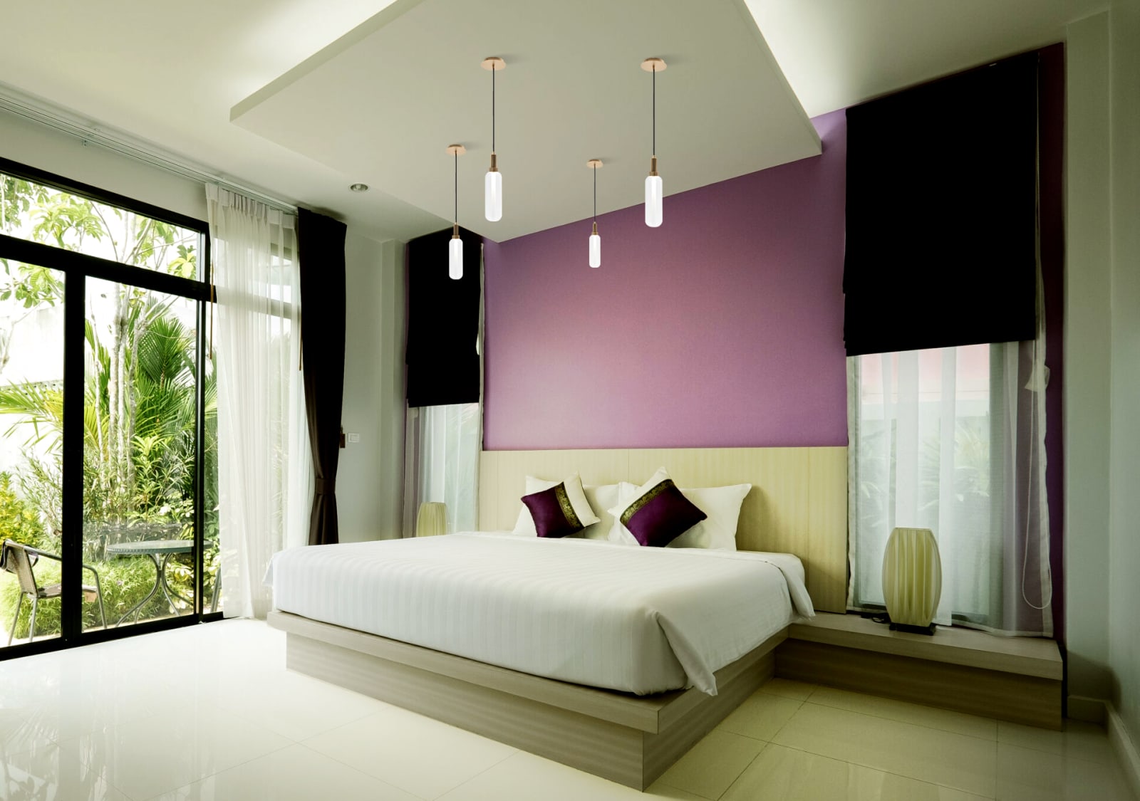 Glass Pendant LED Glass 1 Light Pendant — installation 1