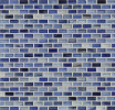 Tozen Antimony 1/2×1 Mini Brick Mosaic Silk
