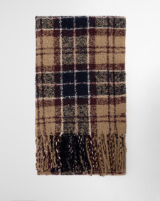 Set regalo berretto e sciarpa tartan Saltburn 
