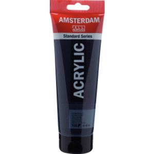 Tubo de pintura acrílica estándar, 250 ml, Paynes Grey 708