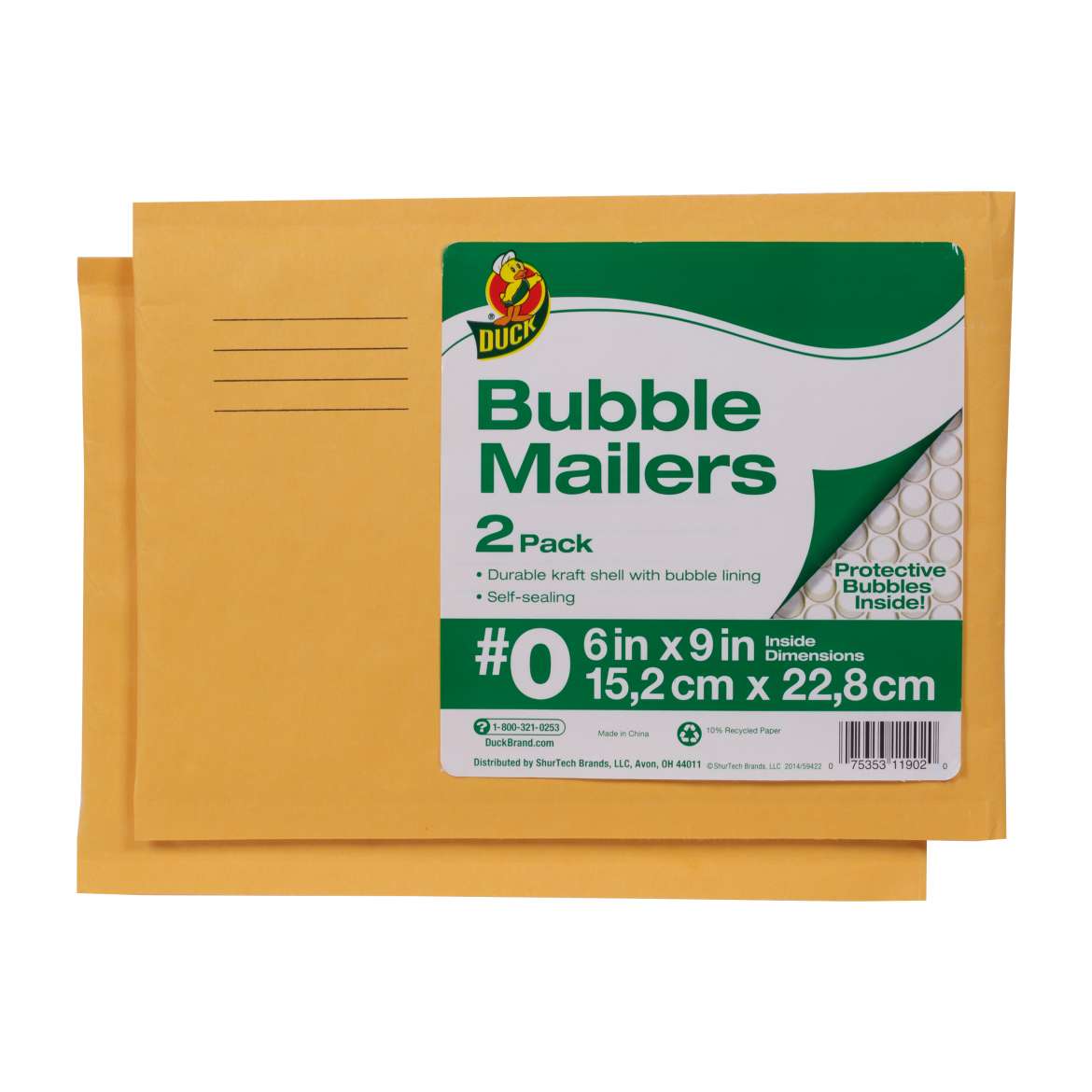 Kraft Bubble Mailers
