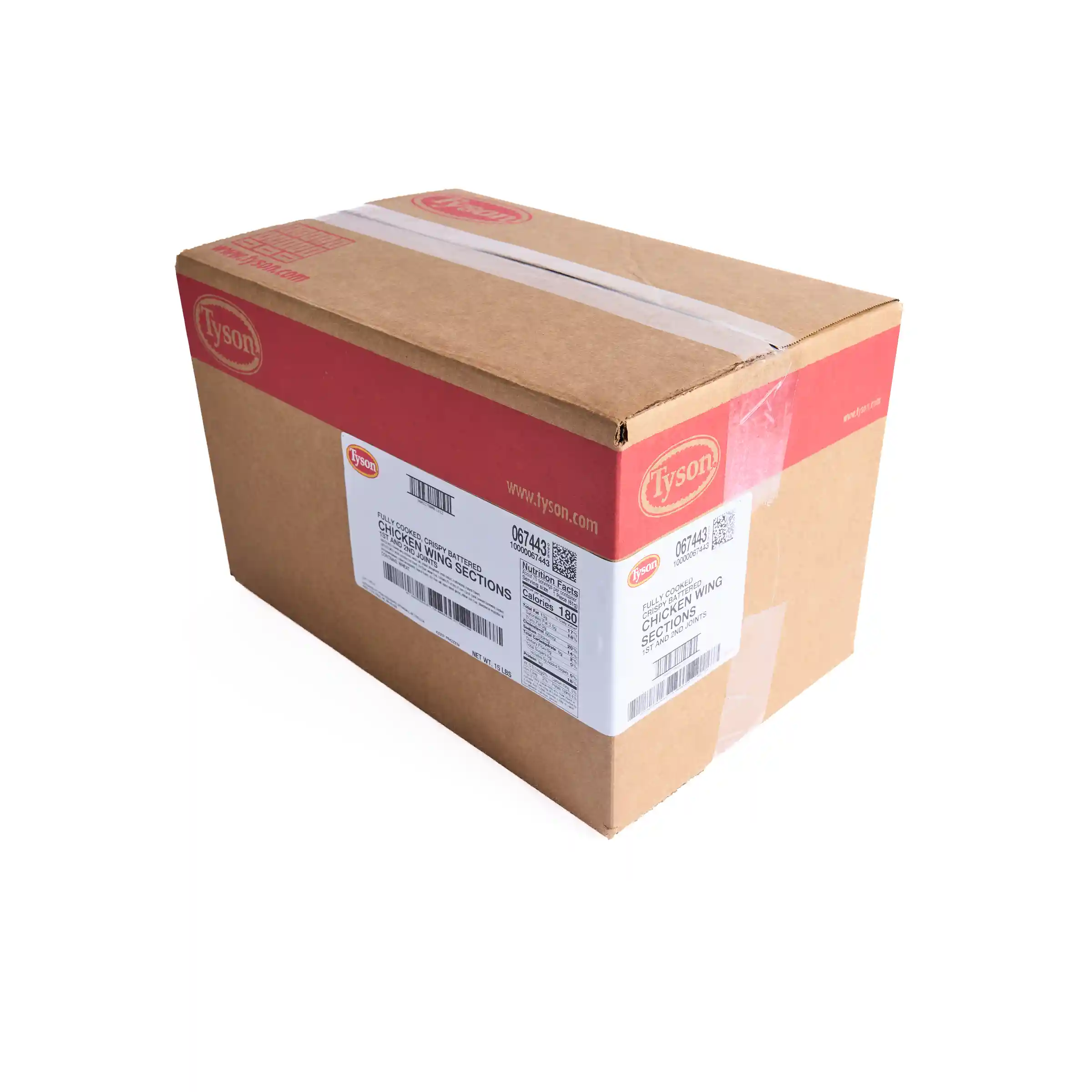 Tyson® Fully Cooked Crispy Battered Chicken Wing Sections_image_5