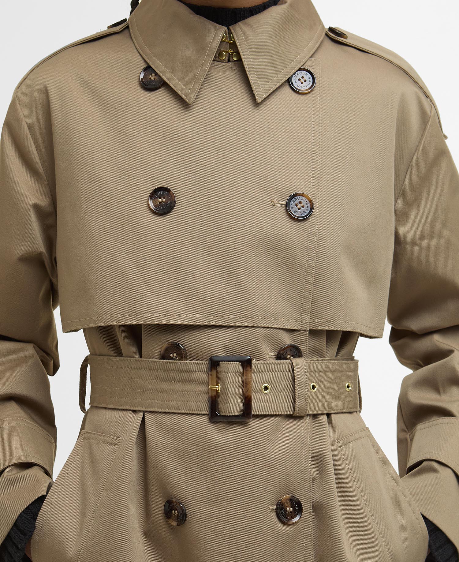 Aoife Showerproof Trench Coat image number 5