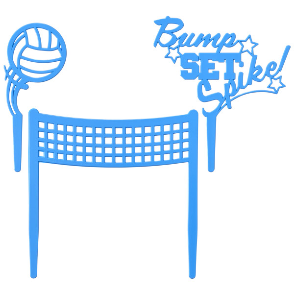 Bump, Set, Spike Cake Kit