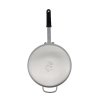 8 ½-quart Wear-Ever® tapered aluminum saucepan with SteelCoat x3™ nonstick coating and silicone handle