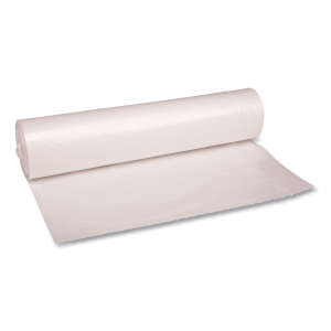 Boardwalk,  LLDPE Liner, 56 gal Capacity, 43 in Wide, 47 in High, 1.4 Mils Thick, Clear