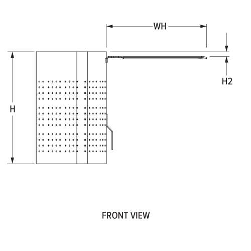 Engineering front view
