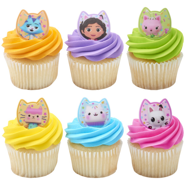 DreamWorks Gabby's Dollhouse Cupcake Rings