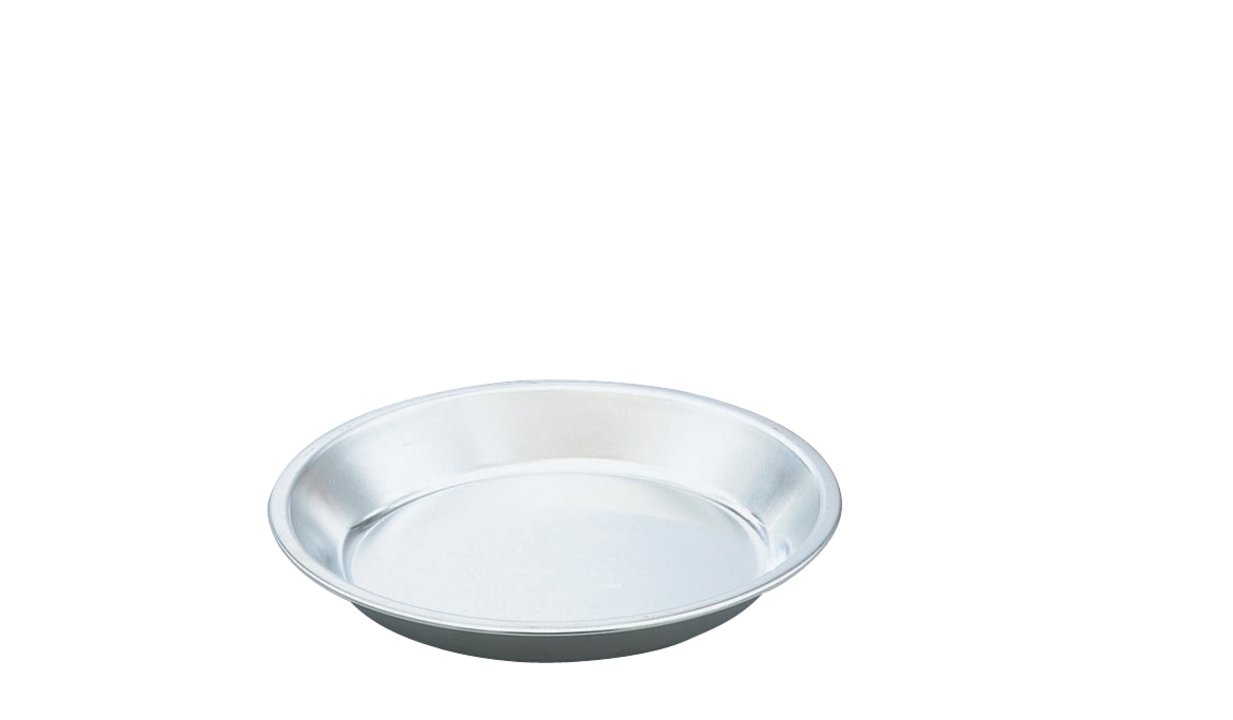 11 ¼-inch Wear-Ever® aluminum pie plate in natural finish