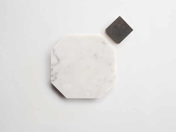 lapidary: zio & sons + clé | carrara octagon + warm black bouchon (bundle) 