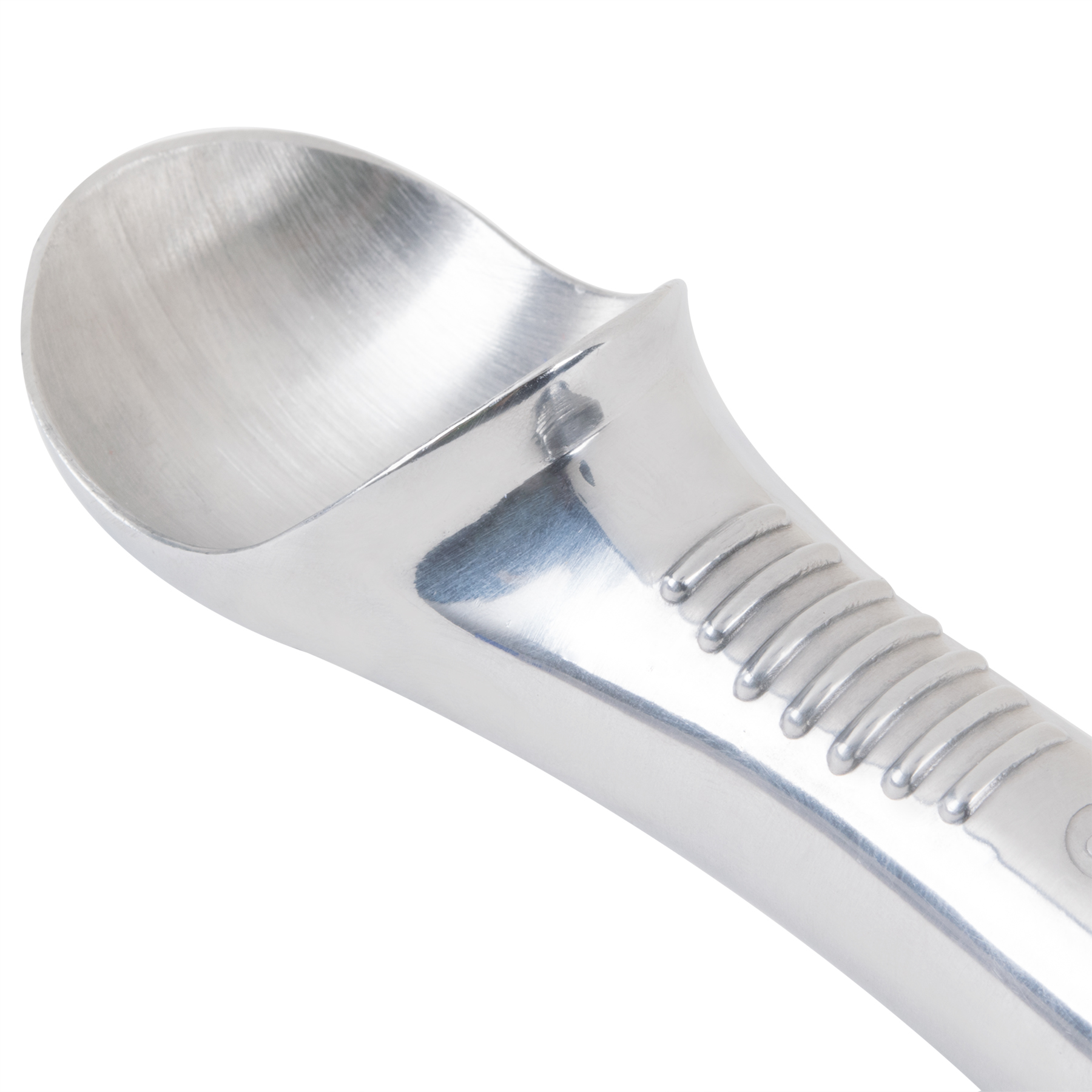 3ounce aluminum ice cream scoop with blue end Vollrath Foodservice