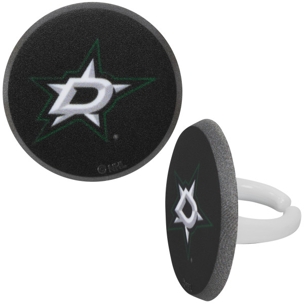 NHL® Team Puck Cupcake Rings