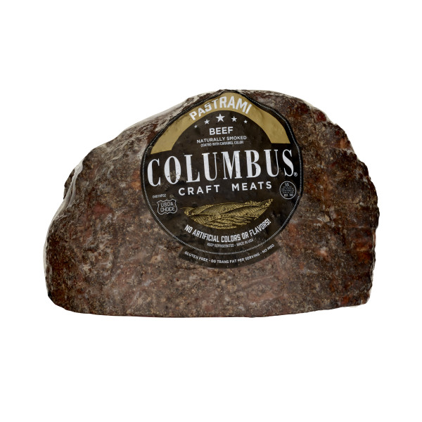 COLUMBUS(r) Pastrami, Choice Grade 2/6lb . C1CB - Front Center Inner Pack (Hi Res)