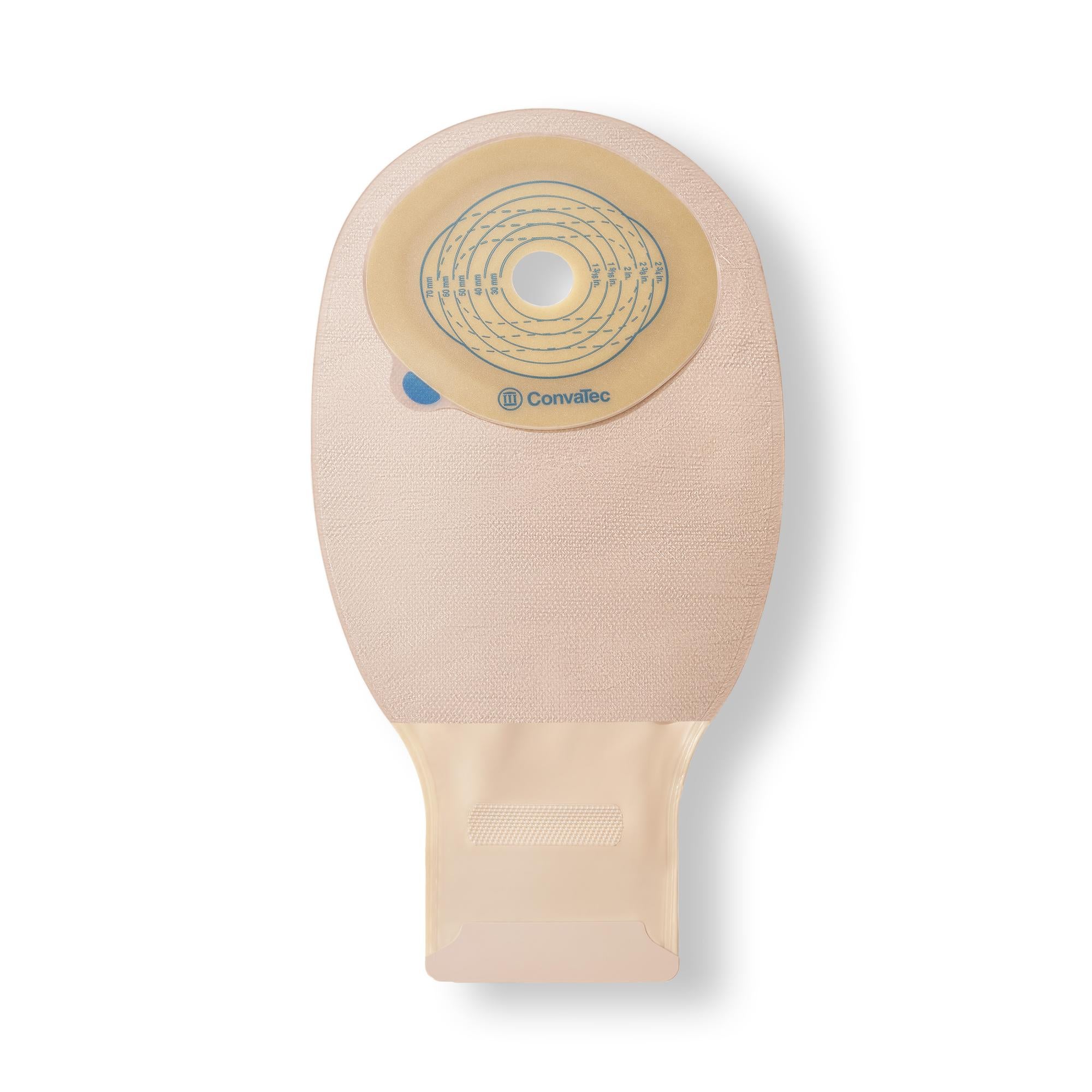 ConvaTec POUCH, OST ESTEEM 1PC DRAIN CUT TO FIT STD 12" 20-70MM (10/B