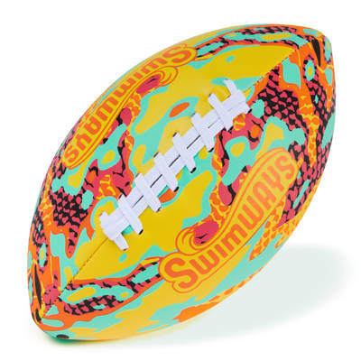 Swimways Hydro Waterproof Football, 9.25 Inches, Orange