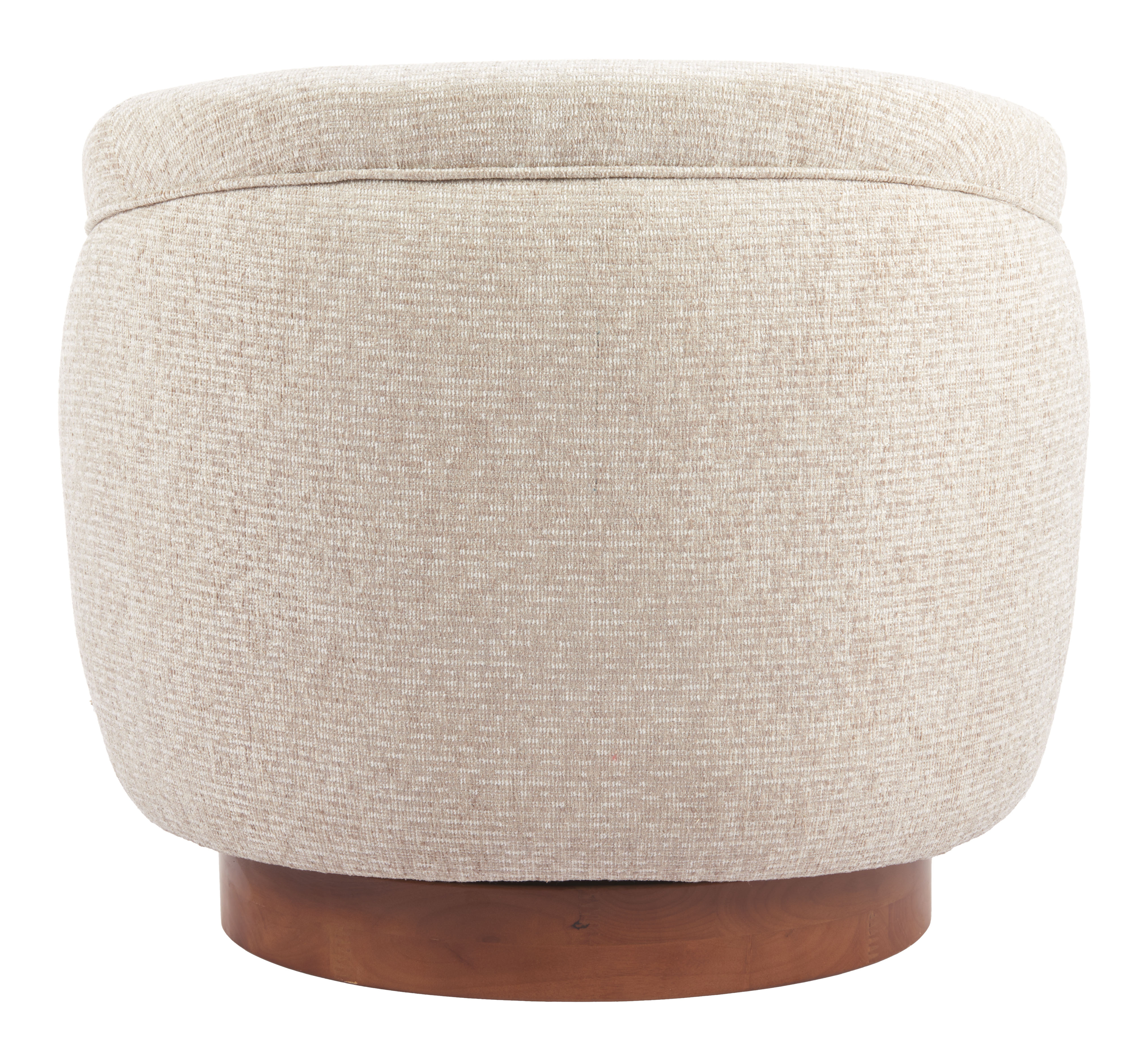 Vinta Swivel Chair Beige product image