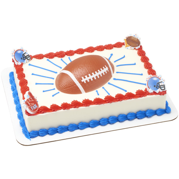 Football Assortment Cupcake Rings
