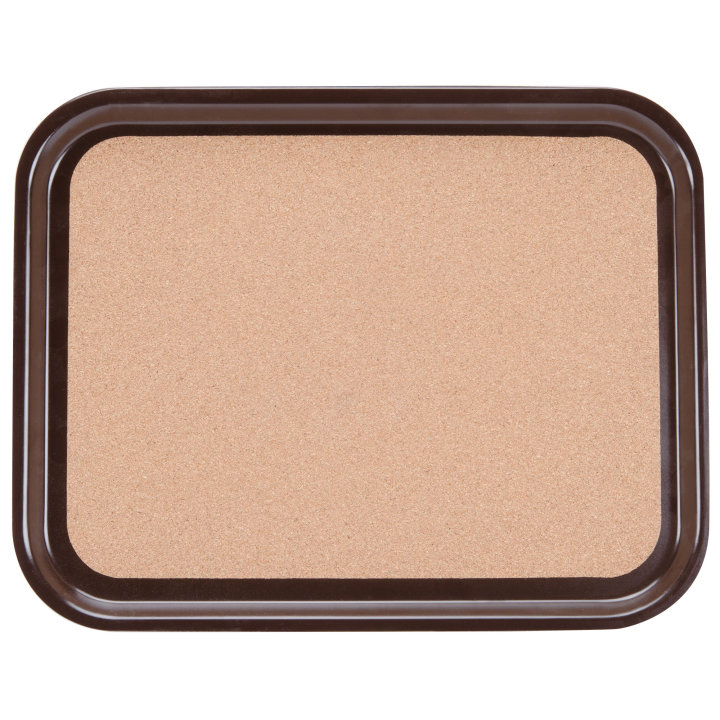 14 x 18-inch Cork-Lined Laminated Rectangular Serving Tray