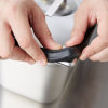 Third-size high-temperature silicone pan band in black