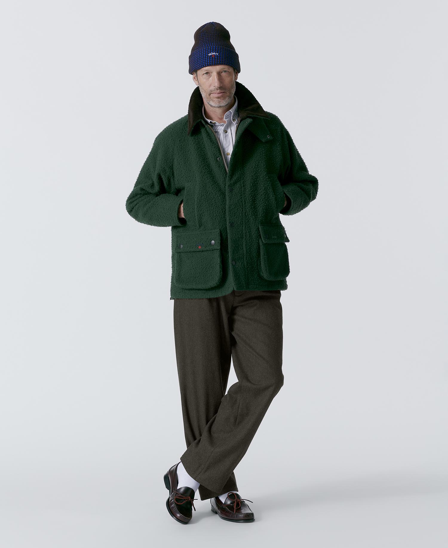 Barbour x NOAH Bedale Wool Jacket image number 1