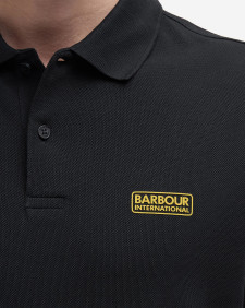 Polo Shirt Black-Yellow