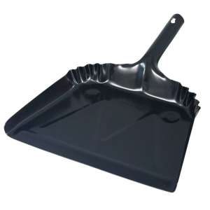 Impact, Black, 12", Dust Pan