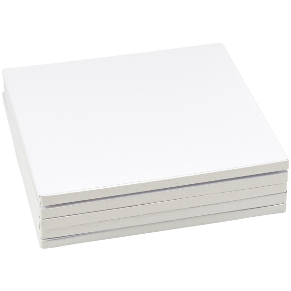 10" Square White Foil Cake Board
