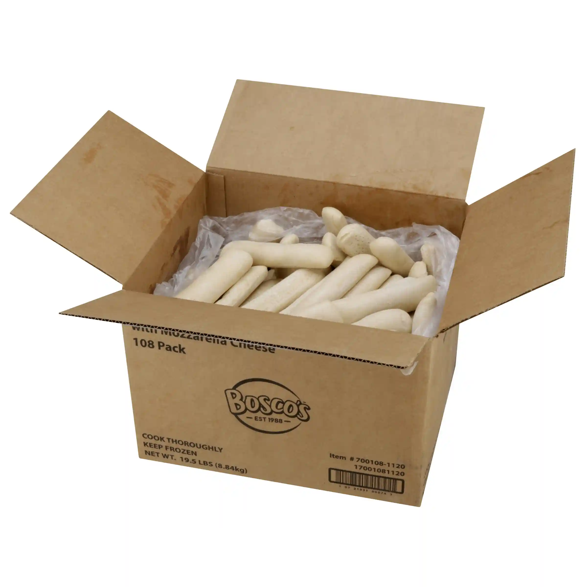 Bosco® 7 Inch Mozzarella Cheese Stuffed Breadsticks_image_4
