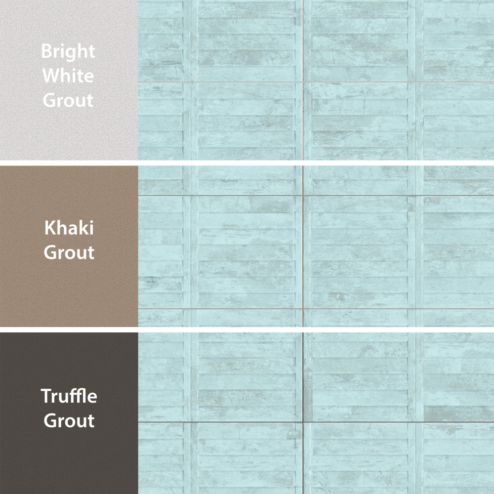 Habanera Decor Azul 11-7/8 in. x 35-1/2 in. Ceramic Wall Tile