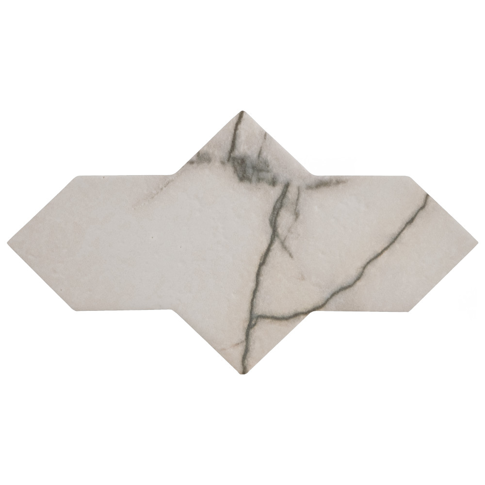 Istanbul Shield Day 2-3/8 in. x 8-1/4 in. Porcelain Floor and Wall Tile