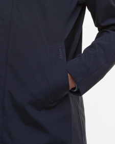 Hooded Lorden Waterproof Mac Navy