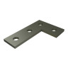 90-Degree Strut Corner Flat Plate Fitting, 4 Hole