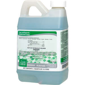 Hillyard, Cleaning Companion® Non-Acid Restroom Disinfectant Cleaner,  0.5 gal Bottle