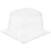 Sixth-size 4-inch-deep Super Pan® clear low-temperature plastic pan