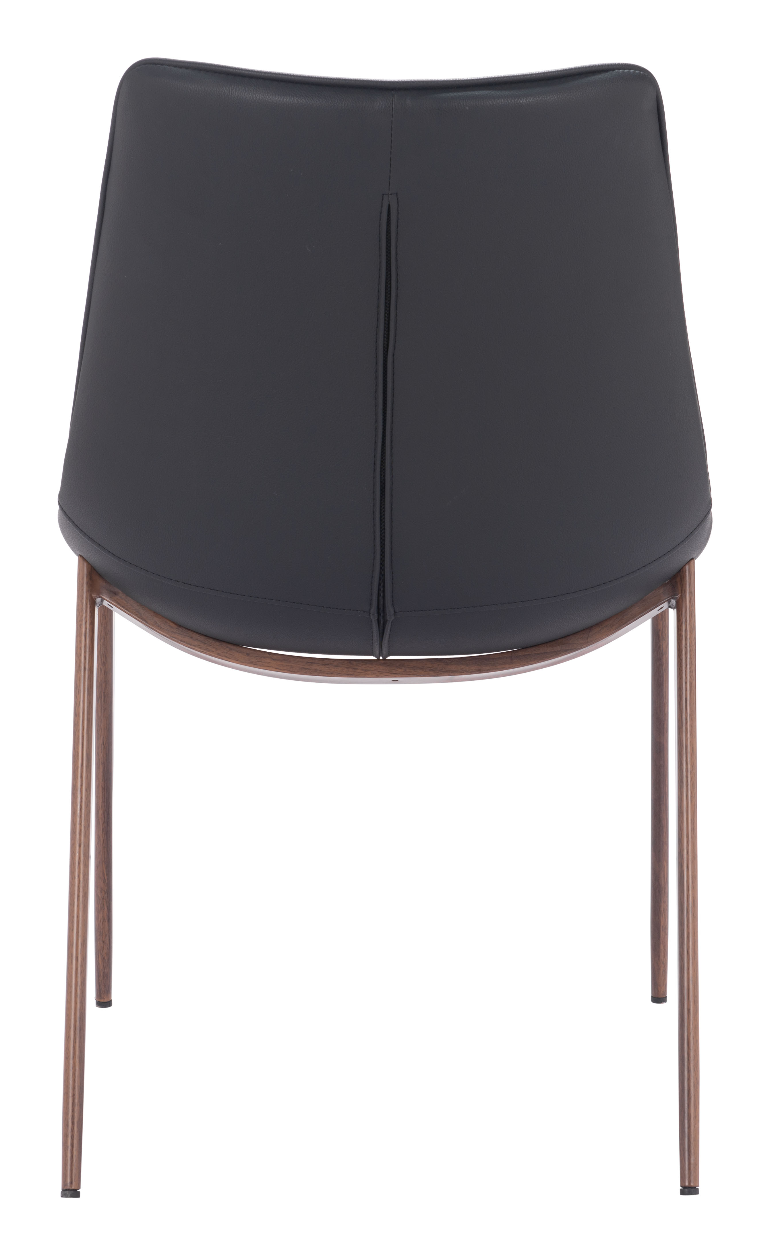 Magnus Dining Chair (Set of 2) Black & Walnut product image
