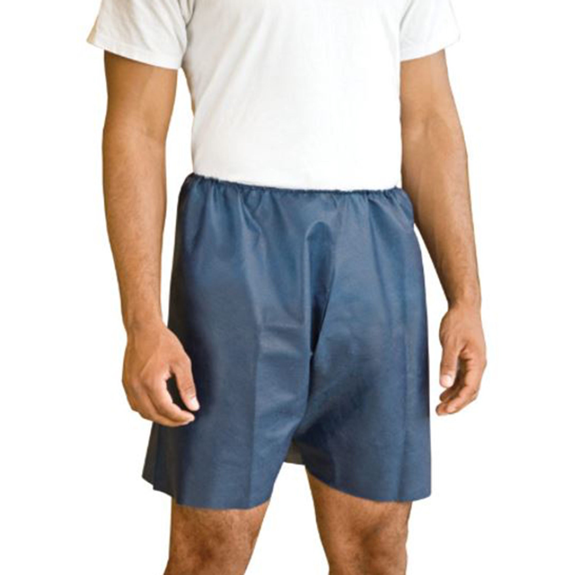 MediShorts® Nonwoven Exam Shorts, Large / X-Large, Blue
