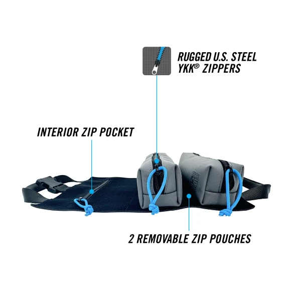 MTR2G PRO 2-Pouch Modular Tool Roll System with LASERLOCK Fabric™ and 6/12™ Compatible