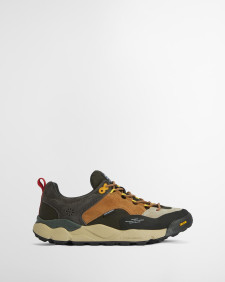 Barbour x Flower Mountain Back Country Uni Trainers Brown Beige
