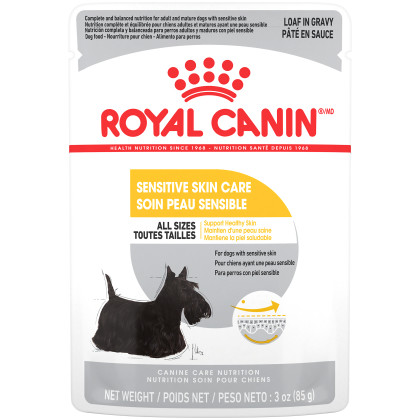Royal Canin Canine Care Nutrition Sensitive Skin Care Pouch Dog Food