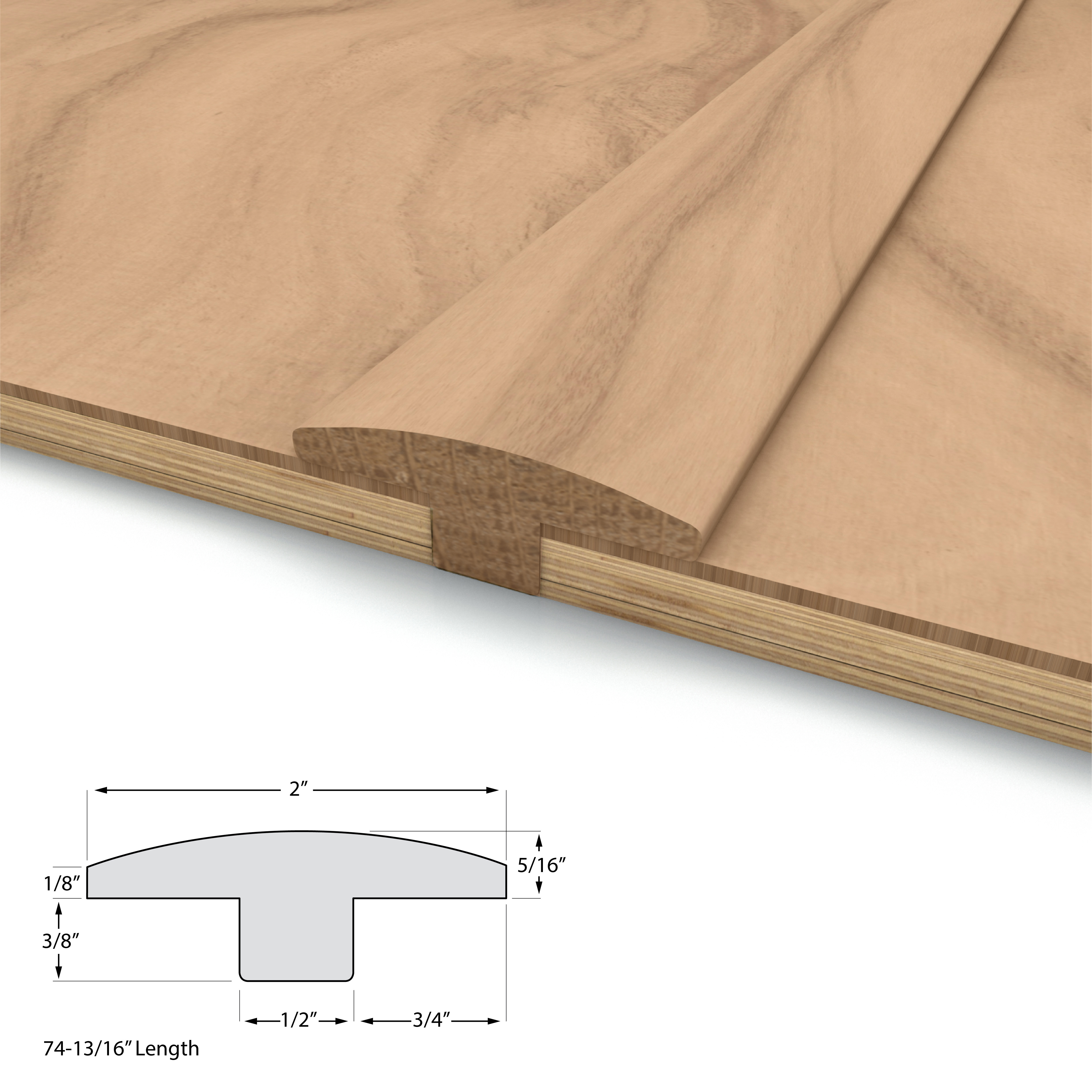Clarified Acacia Varietals T-Molding view 2