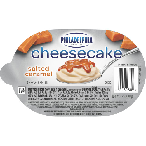 Philadelphia Salted Caramel Cheesecake Cups (2 Count)