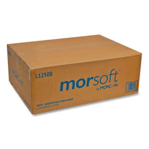MOR1250, Morcon, Morsoft, Napkins, 1 ply, White
