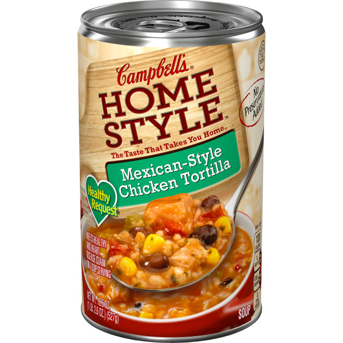 Homestyle Healthy Request® Mexican-Style Chicken Tortilla Soup