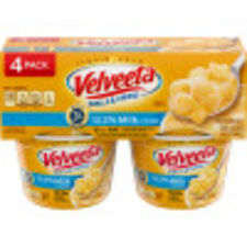 Velveeta Shells & Cheese Microwavable Shell Pasta w/ 2% Milk Cheese, 4 ct Pack, 2.19 oz Cups